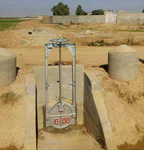 سازنده تجهیزات کانال های آبیاری خوزستان